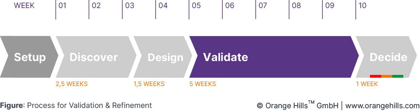 Validate Phase of Business Design Process